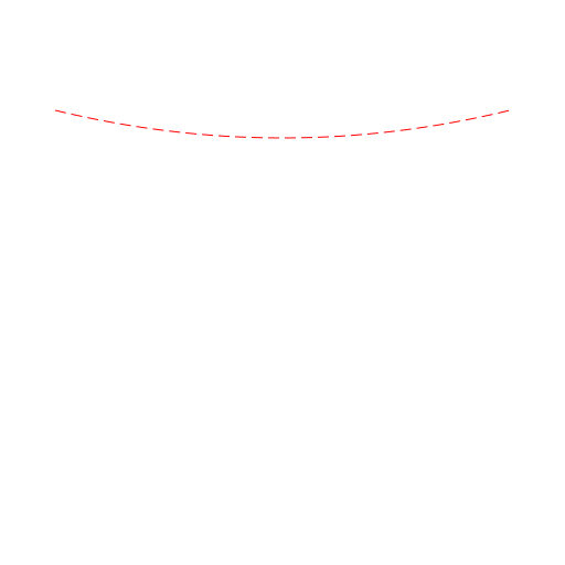 Drawing a Curved Line with Dashes - DrawGPT