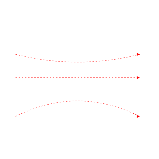 Red Dashed Lines with Arrows - DrawGPT