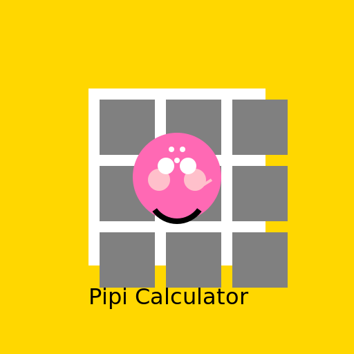 Pipi Calculator Logo - DrawGPT