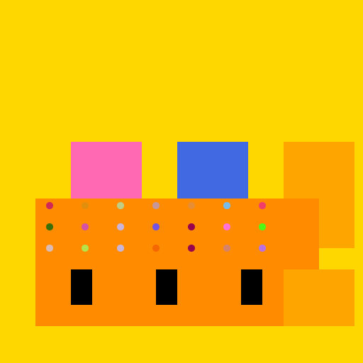 Mom and Dad with Two Girls in a Fun Mini Van - DrawGPT