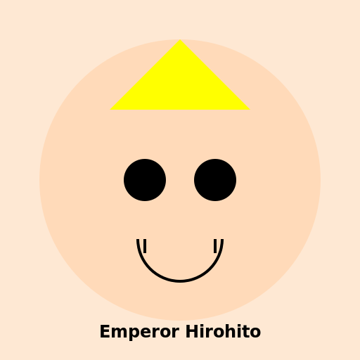 The Emperor Hirohito - DrawGPT