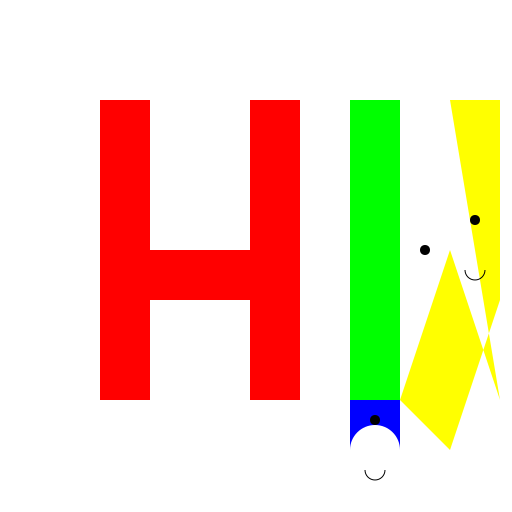 H is tangled up with I, J and K are about to cry - DrawGPT