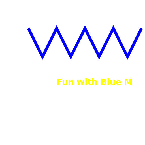Blue M Loop - DrawGPT