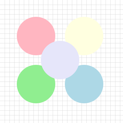 Muted Rainbow Watercolor Flowers on a Piece of Binder Paper - DrawGPT