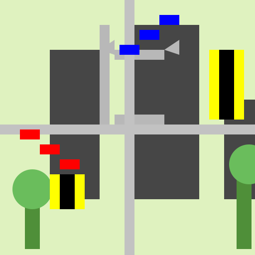 Engineer's Diagram of a Green City - DrawGPT