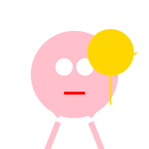 Little Girl Playing with a Ball - DrawGPT