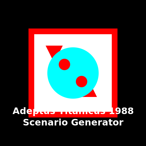 Adeptus Titanicus 1988 Scenario Generator Logo - DrawGPT