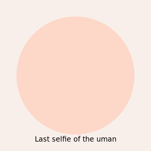 Last selfie of the uman - DrawGPT