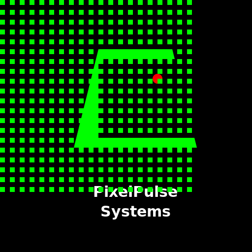 PixelPulse Systems Logo - DrawGPT