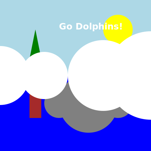 Miami Dolphins Win - DrawGPT