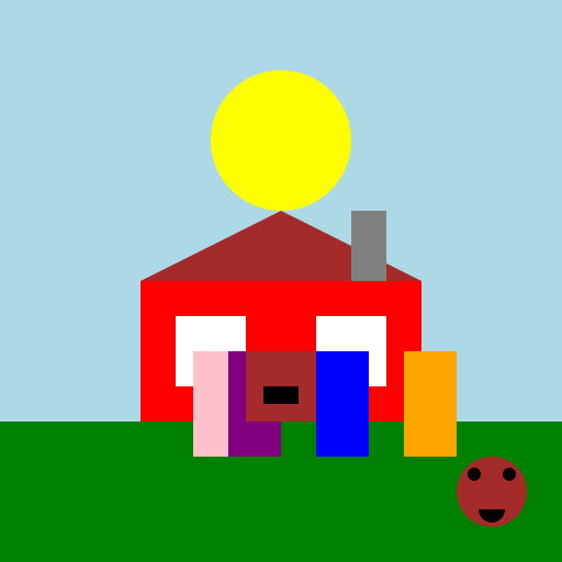 Happy Family - DrawGPT