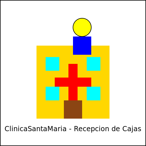 ClinicaSantaMaria - Recepcion de Cajas Logo - DrawGPT