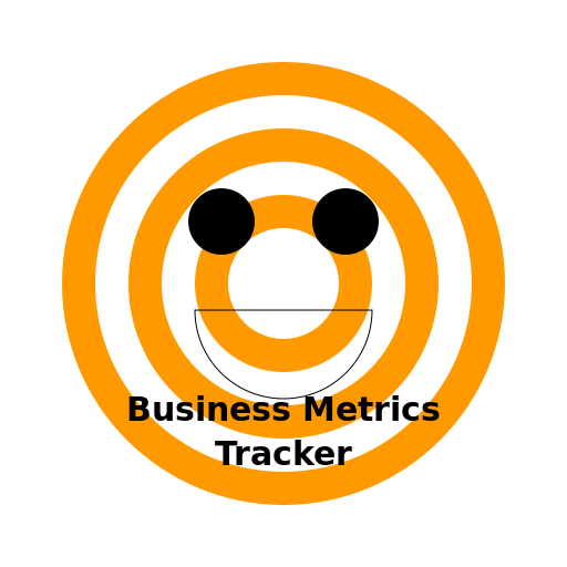 Business Metrics Tracker Logo - DrawGPT