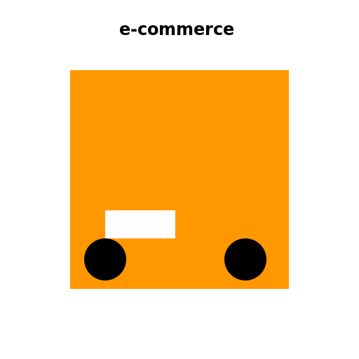 E-commerce Icon 2D - DrawGPT