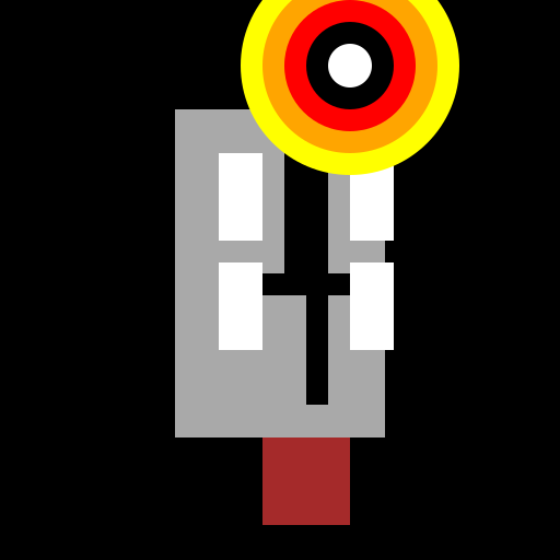 Gothcore Explosion on a Church with Upside Down Cross - DrawGPT