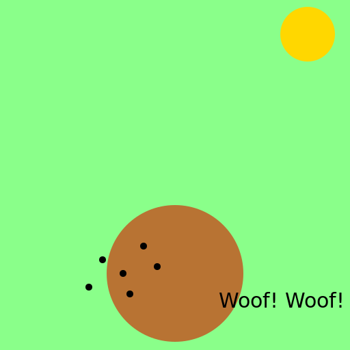 Ants and a Dog - DrawGPT