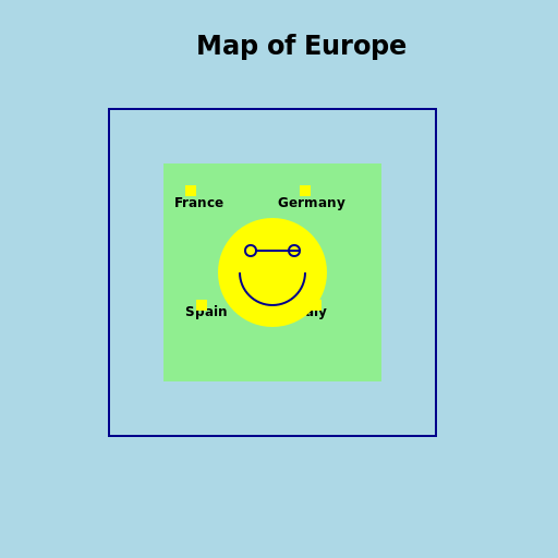 A Map of Europe - DrawGPT A Map of Europe - DrawGPT