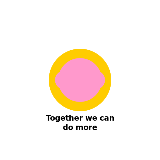 Together we can do more Logo for eTwinning - DrawGPT Together we can do more Logo for eTwinning - DrawGPT