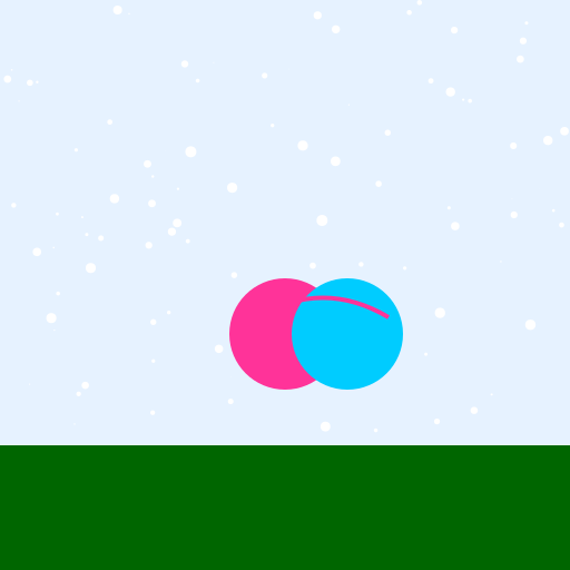 Kissing in the Christmas Yard - DrawGPT