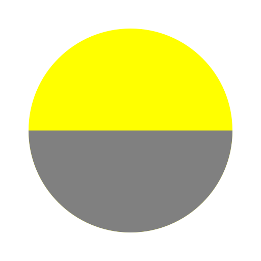 Sun and Thunderstorm Circle Separated - DrawGPT