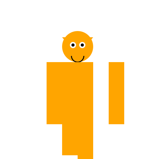 Ginger Haired Man Without a Neck - DrawGPT