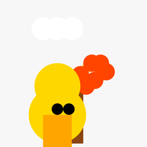 Autumn Bear with Hijab and Abaya - DrawGPT