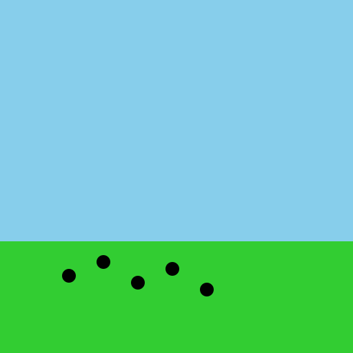 Blue Sky Blooming Black Nigella Sativa Flowers in the Field - DrawGPT