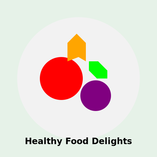 Healthy Food Delights - DrawGPT