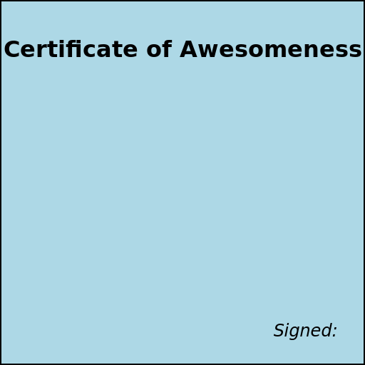 Certificate - DrawGPT