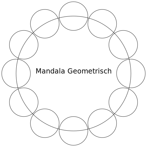 Mandala Geometrisch - DrawGPT