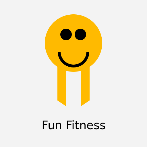 Fun fitness logo - DrawGPT
