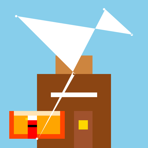 Gingerbread House, Hot Tub Scene with Santa - DrawGPT