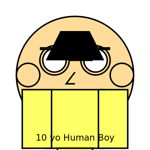10yo Human Boy - DrawGPT