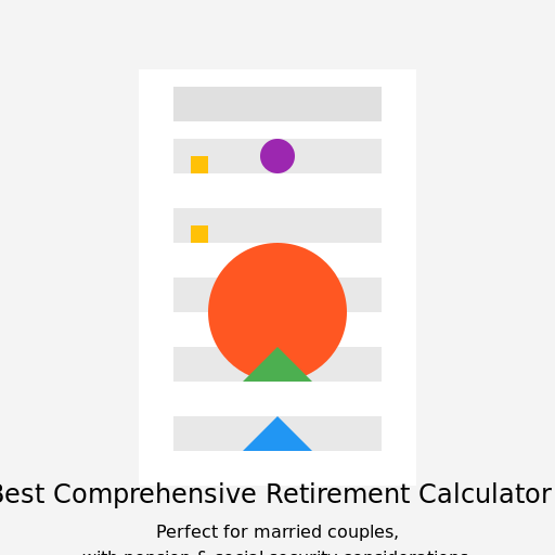 Retirement Calculator Logo - DrawGPT