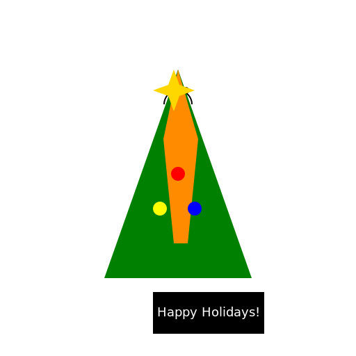 Giraffe Climbing on a Christmas Tree in a Mall - DrawGPT