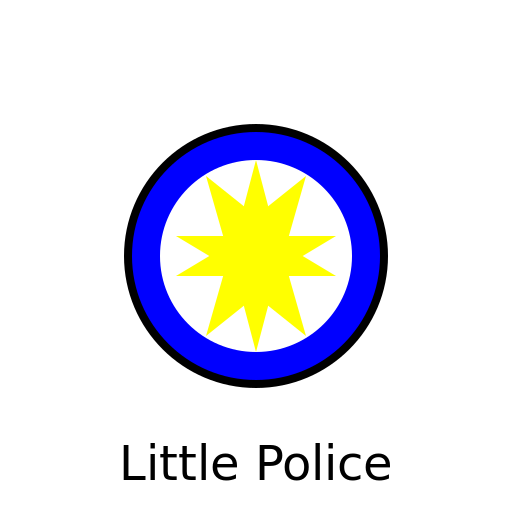 Little Police Logo - DrawGPT
