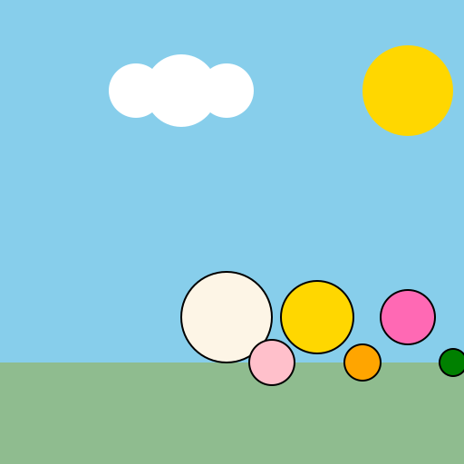 Sumikko Gurashi playing in the park - DrawGPT