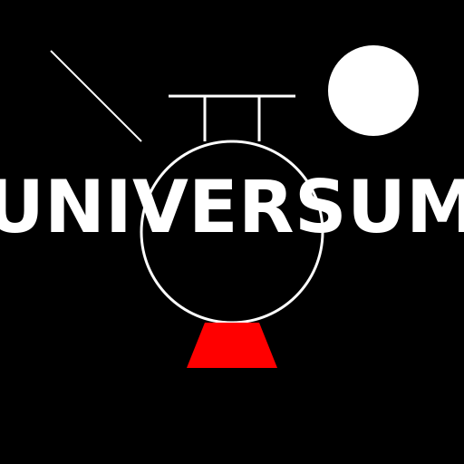 The Universe Typography Drawing - DrawGPT