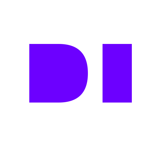 Purple Roblox Logo of R and H Letters - DrawGPT