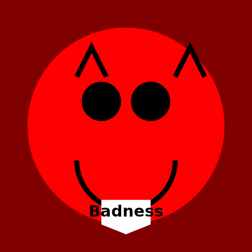 Badness - A Mischievous Drawing - DrawGPT