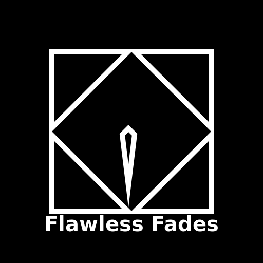 Flawless Fades Company Logo - DrawGPT