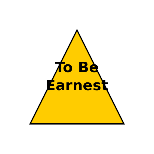 To Be Earnest Logo - DrawGPT