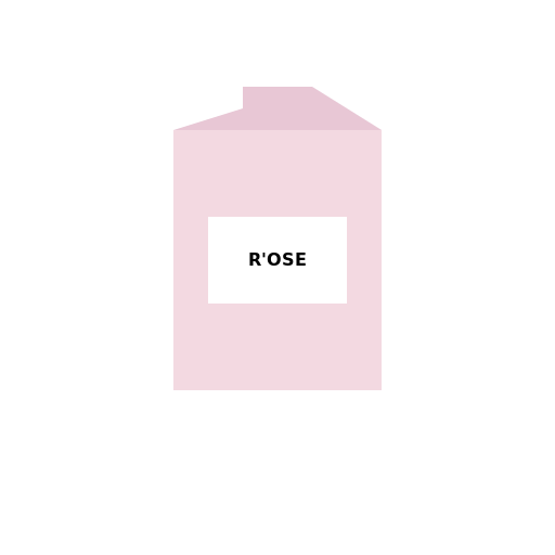 Pink Elegant and Luxurious Bottle of Perfume called R'OSE - DrawGPT