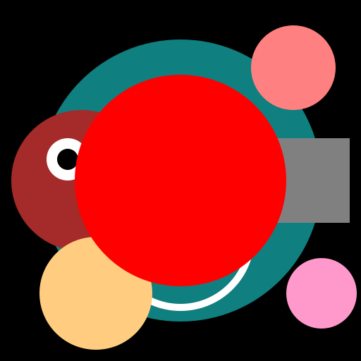 Space Whale with Squirrel Face and Nut Bag Helmeted Goggles, Planets, and Blood - DrawGPT