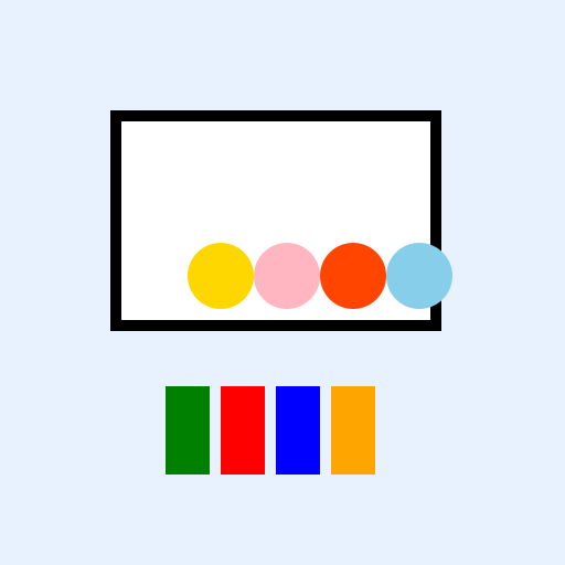 Family Watching Simpsons on TV - DrawGPT