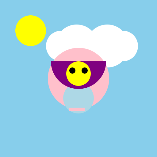 Mother and Child in the Air - DrawGPT