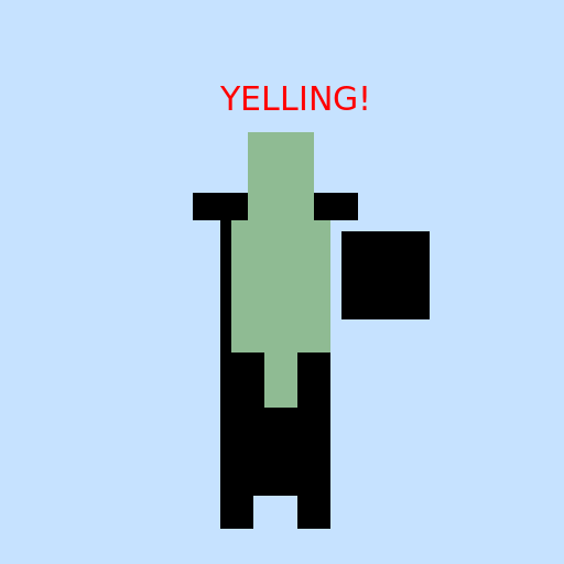 Skinny Army Drill Sergeant Yelling at Grogu - DrawGPT