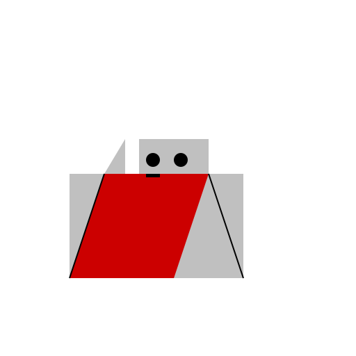 Silver Scaled Anthro Dragoness wearing a red Ballroom dress that is open on the sides - DrawGPT