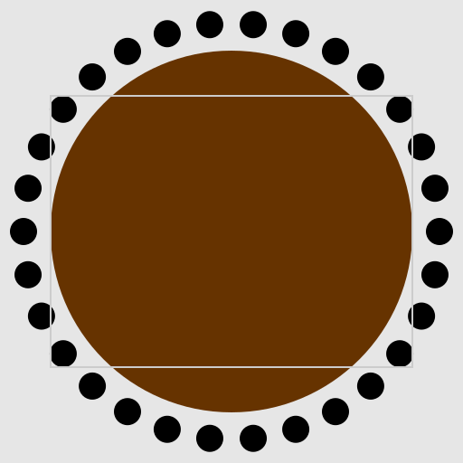 Round Table for 30 People - DrawGPT