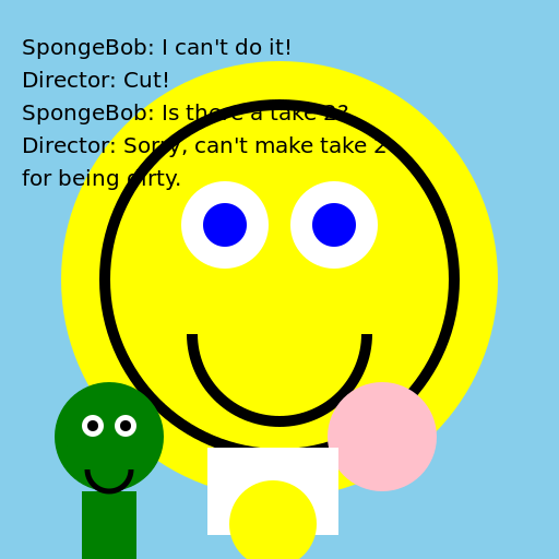 New Sponge Commercial take 1 - DrawGPT